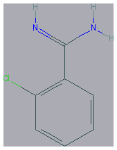 Chemical structure of 2-Chlorobenzimidamide