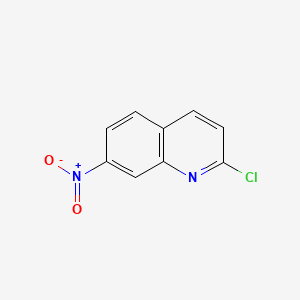 Chemical structure of 2-Chloro-7-nitroquinoline