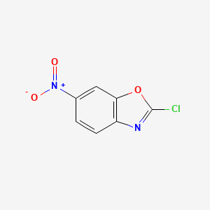 Chemical structure of 2-Chloro-6-nitrobenzoxazole