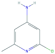 Chemical structure of 2-Chloro-6-methylpyridin-4-amine