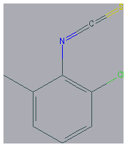 Chemical structure of 2-Chloro-6-methylphenyl isothiocyanate