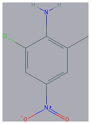 Chemical structure of 2-Chloro-6-Methyl-4-Nitroaniline