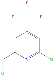 Chemical structure of 2-Chloro-6-chloromethyl-4-trifluoromethyl-pyridine