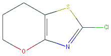 Chemical structure of 2-chloro-4H,6H,7H-pyrano[4,3-d][1,3]thiazole