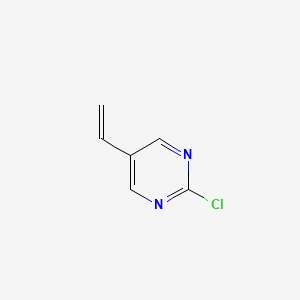Chemical structure of 2-Chloro-5-vinylpyrimidine