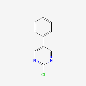 Chemical structure of 2-Chloro-5-phenylpyrimidine