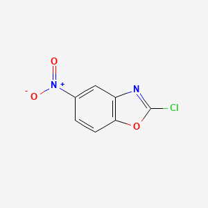 Chemical structure of 2-Chloro-5-nitrobenzoxazole