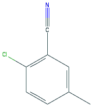 Chemical structure of 2-Chloro-5-methylbenzonitrile