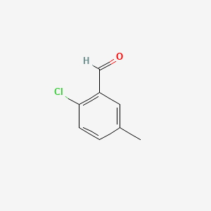 Chemical structure of 2-Chloro-5-methylbenzaldehyde