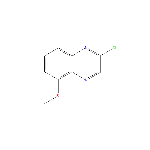 Chemical structure of 2-Chloro-5-methoxyquinoxaline