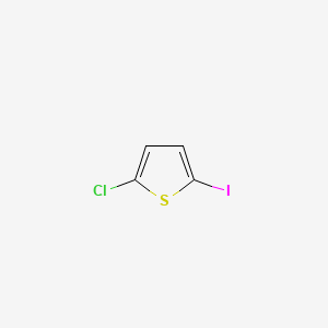 Chemical structure of 2-Chloro-5-iodothiophene