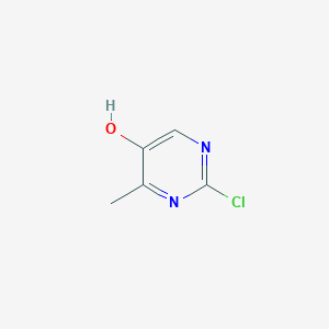 Chemical structure of 2-Chloro-4-methylpyrimidin-5-ol