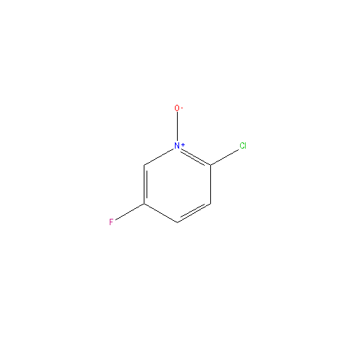 Chemical structure of 2-Chloro-5-fluoropyridine 1-oxide