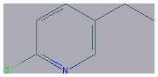 Chemical structure of 2-Chloro-5-ethylpyridine