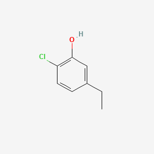 Chemical structure of 2-Chloro-5-ethylphenol