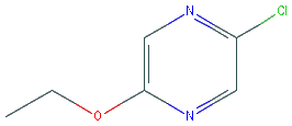Chemical structure of 2-Chloro-5-ethoxypyrazine