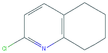 Chemical structure of 2-Chloro-5,6,7,8-tetrahydroquinoline