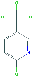 Chemical structure of 2-Chloro-5-trichloromethylpyridine