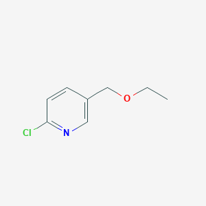 Chemical structure of 2-Chloro-5-(ethoxymethyl)pyridine