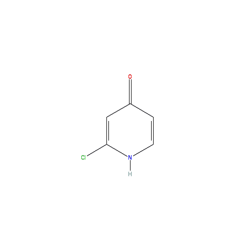 Chemical structure of 2-chloro-4-pyridone