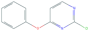 Chemical structure of 2-Chloro-4-phenoxypyrimidine