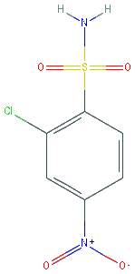 Chemical structure of 2-Chloro-4-nitrobenzenesulfonamide