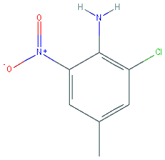 Chemical structure of 2-Chloro-6-nitro-p-toluidine