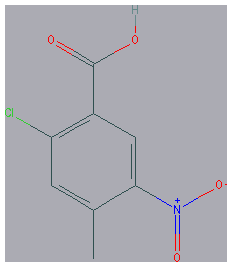 Chemical structure of 2-Chloro-4-methyl-5-nitrobenzoic acid
