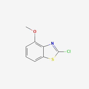 Chemical structure of 2-Chloro-4-methoxybenzo[d]thiazole