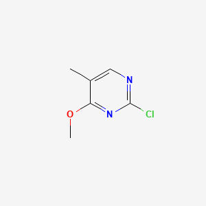 Chemical structure of 2-Chloro-4-methoxy-5-methylpyrimidine