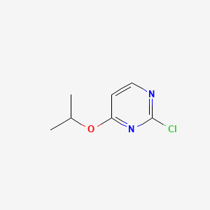 Chemical structure of 2-Chloro-4-isopropoxypyrimidine