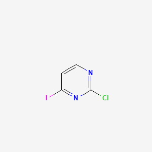 Chemical structure of 2-Chloro-4-iodopyrimidine