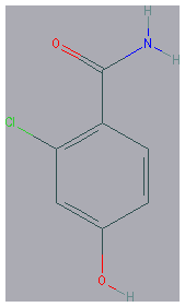 Chemical structure of 2-Chloro-4-hydroxybenzamide