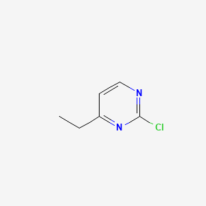 Chemical structure of 2-Chloro-4-ethylpyrimidine