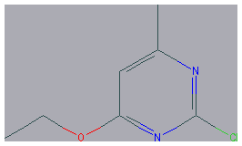 Chemical structure of 2-Chloro-4-ethoxy-6-methylpyrimidine
