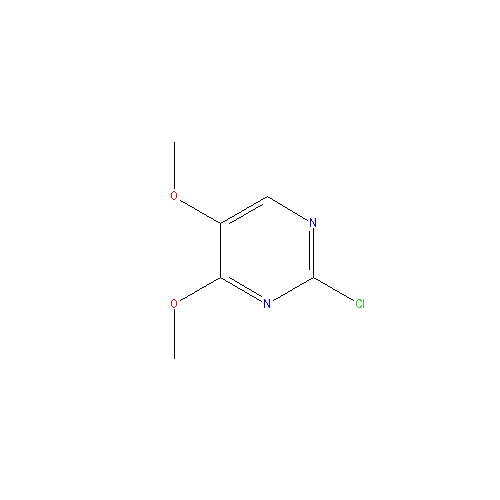 Chemical structure of 2-Chloro-4,5-dimethoxypyrimidine