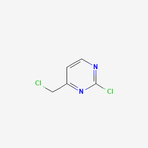 Chemical structure of 2-Chloro-4-(chloromethyl)pyrimidine