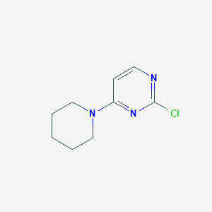 Chemical structure of 2-Chloro-4-(1-piperidinyl)pyrimidine
