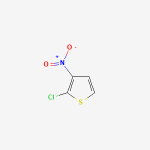 Chemical structure of 2-Chloro-3-nitrothiophene