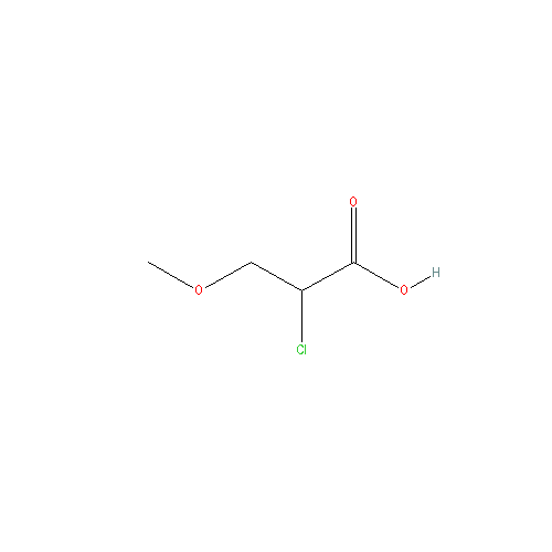 Chemical structure of 2-Chloro-3-methoxypropionic Acid