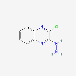 Chemical structure of 2-Chloro-3-hydrazinoquinoxaline