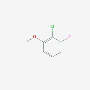 Chemical structure of 2-Chloro-3-fluoroanisole