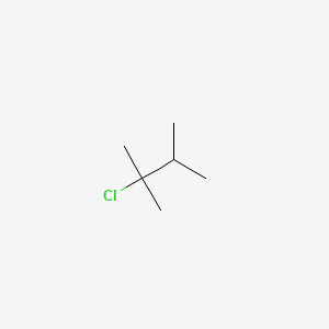 Chemical structure of 2-Chloro-2,3-dimethylbutane
