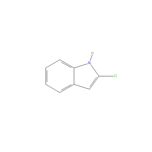 Chemical structure of 2-Chloro-1H-indole
