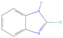 Chemical structure of 2-Chlorobenzimidazole
