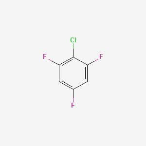 Chemical structure of 2-Chloro-1,3,5-trifluorobenzene
