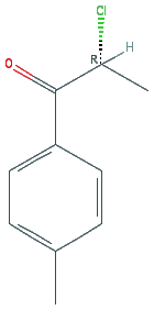 Chemical structure of 2-Chloro-1-(4-methylphenyl)-1-propanone