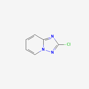 Chemical structure of 2-Chloro-[1,2,4]triazolo[1,5-a]pyridine