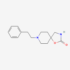 Chemical structure of 2-Cbz-2,7-diaza-spiro[4.4]nonane