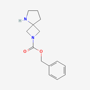 Chemical structure of 2-CBZ-2,5-DIAZASPIRO[3.4]OCTANE